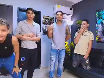 Marcus, Trevor, David and Thiago